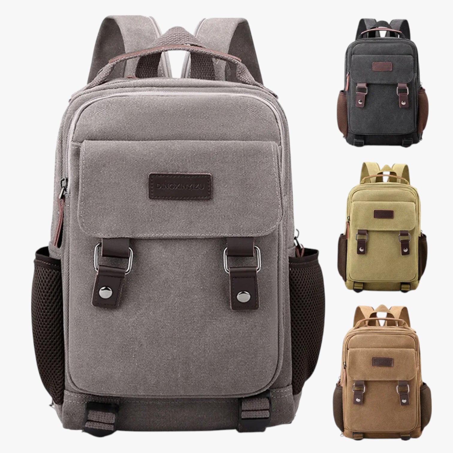 Mini Zaino Multicolore In Tela Uomo — Como, immagine 3