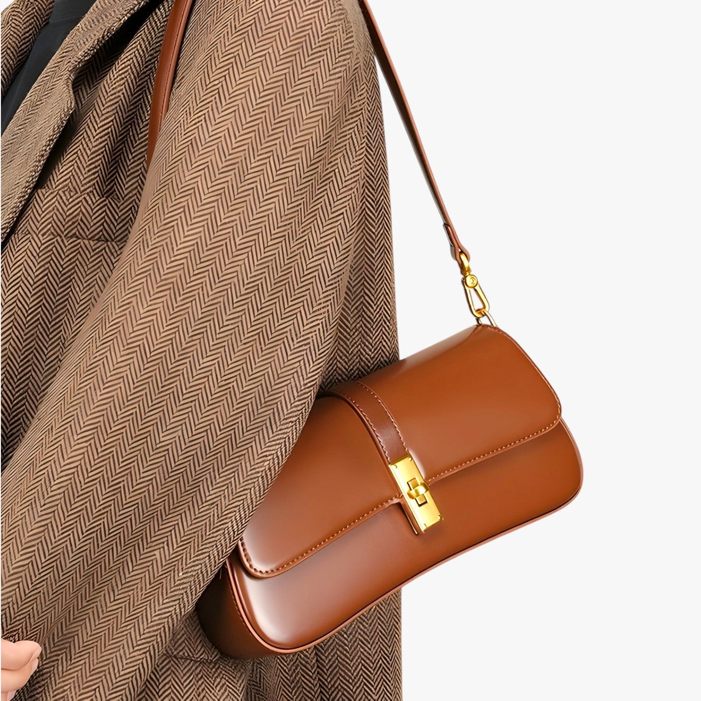 Borsa Baguette Multicolore Compatta Donna — Capri, immagine 7