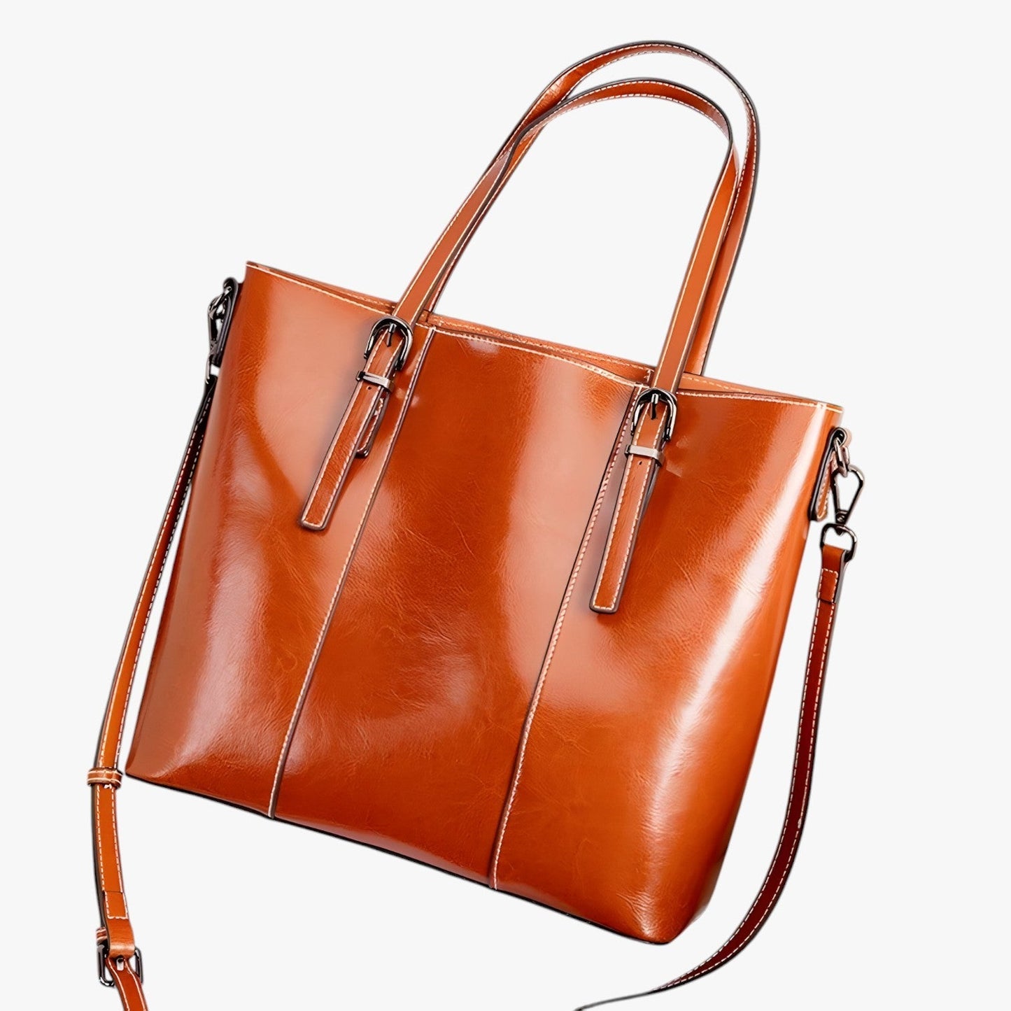 Borsa Tote Marrone Capiente Donna — Imola, immagine 1