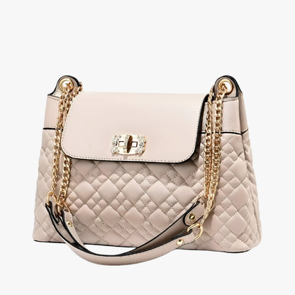 Borsa A Secchiello Trapuntata Multicolore Donna — Viola, immagine 2