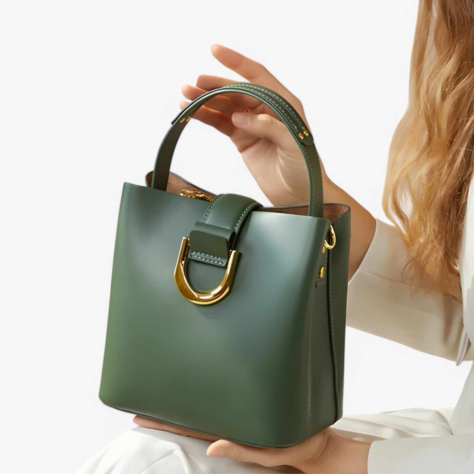 Borsa A Secchiello Multicolore Compatta Donna — Savona, immagine 6