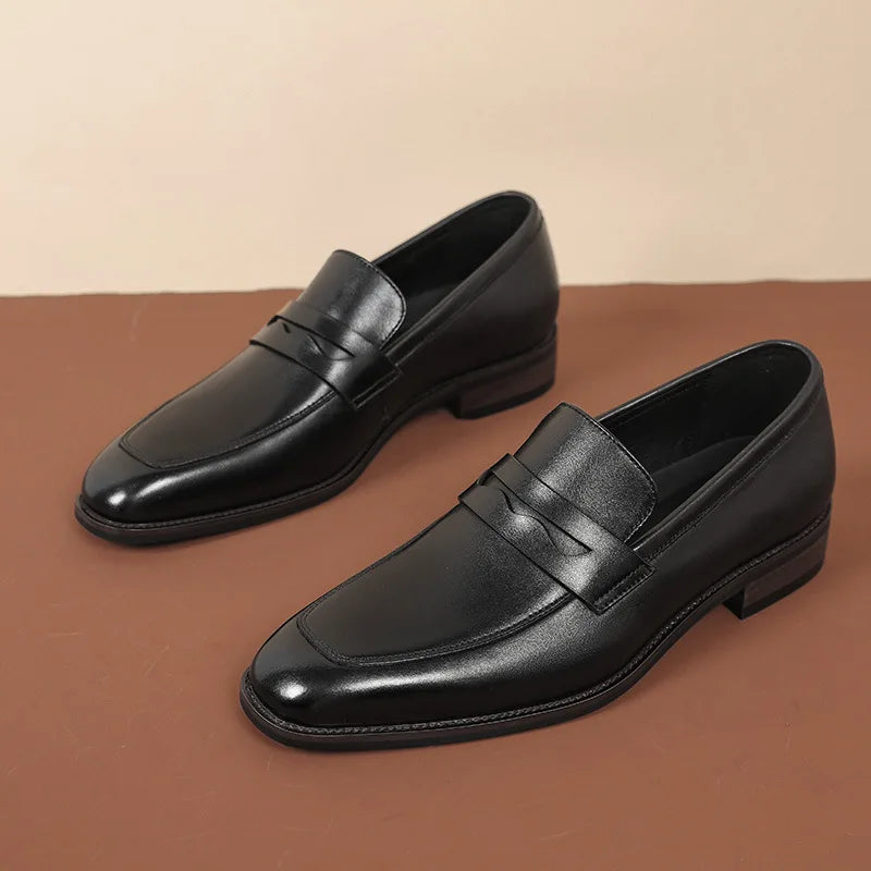 Mocassini in Pelle da Uomo — Downtown, immagine 7