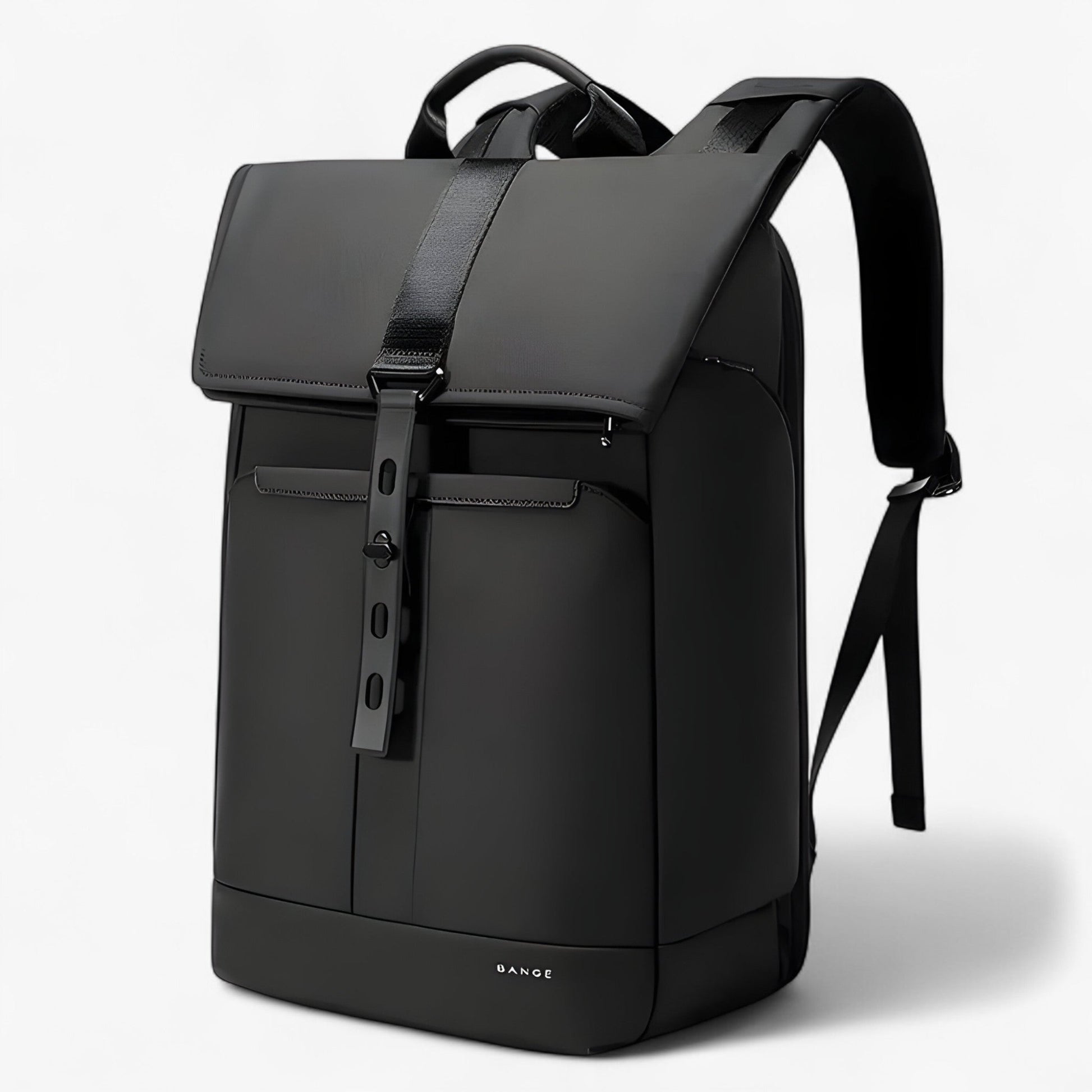 Zaino Da Viaggio Nero Porta Laptop Uomo — Business, immagine 2