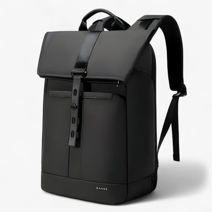 Zaino Da Viaggio Nero Porta Laptop Uomo — Business, immagine 2
