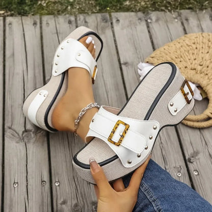 Rebel — Sandali Platform Da Donna, immagine 5