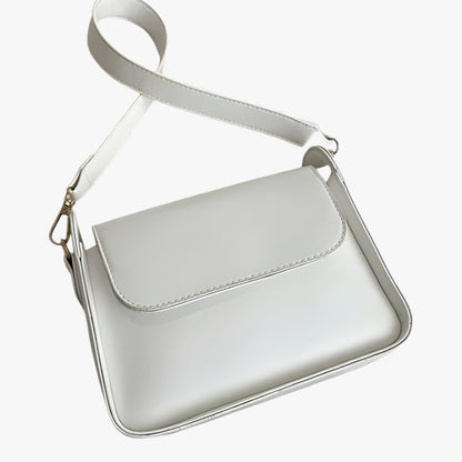 Borsa A Tracolla Multicolore Compatta Donna — Celeste, immagine 9