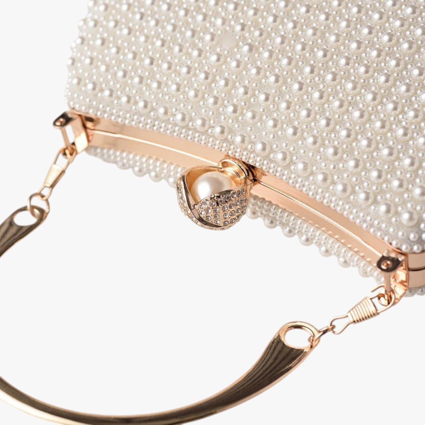 Borsa Da Sera Multicolore Con Perline Donna — Luisa, immagine 3