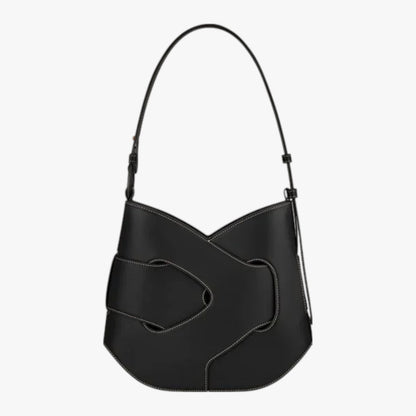 Borsa A Spalla Multicolore Intrecciata Donna — Pesaro, immagine 2