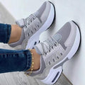 Sneakers Da Passeggio Da Donna In Tessuto Con Suola Ammortizzata, immagine 1