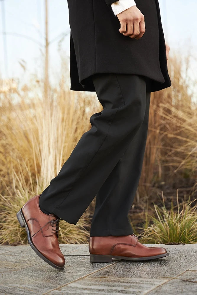 Maddalena — Scarpe Eleganti Marroni Da Uomo, immagine 4