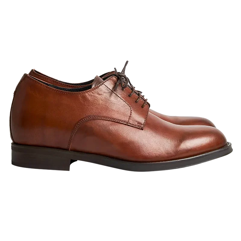 Maddalena — Scarpe Eleganti Marroni Da Uomo, immagine 3