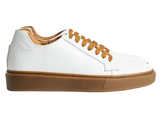 Modica — Sneakers Bianche E Marroni Da Uomo, immagine 1