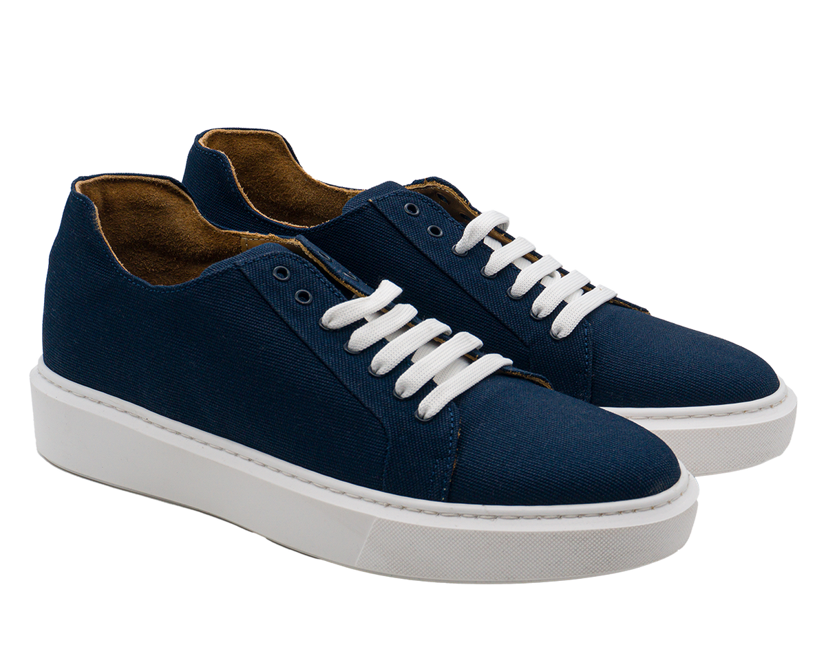 Amalfi — Sneakers Blu Da Uomo, immagine 3