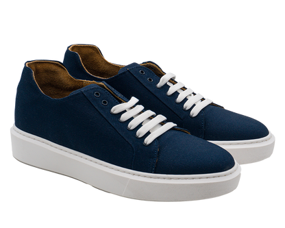 Amalfi — Sneakers Blu Da Uomo, immagine 3