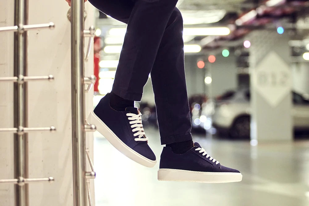 Amalfi — Sneakers Blu Da Uomo, immagine 5