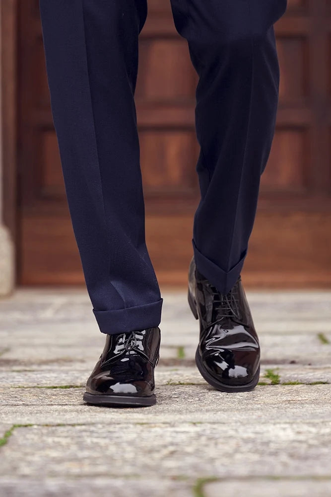 Bagnoregio — Scarpe Eleganti Nere Da Uomo, immagine 5
