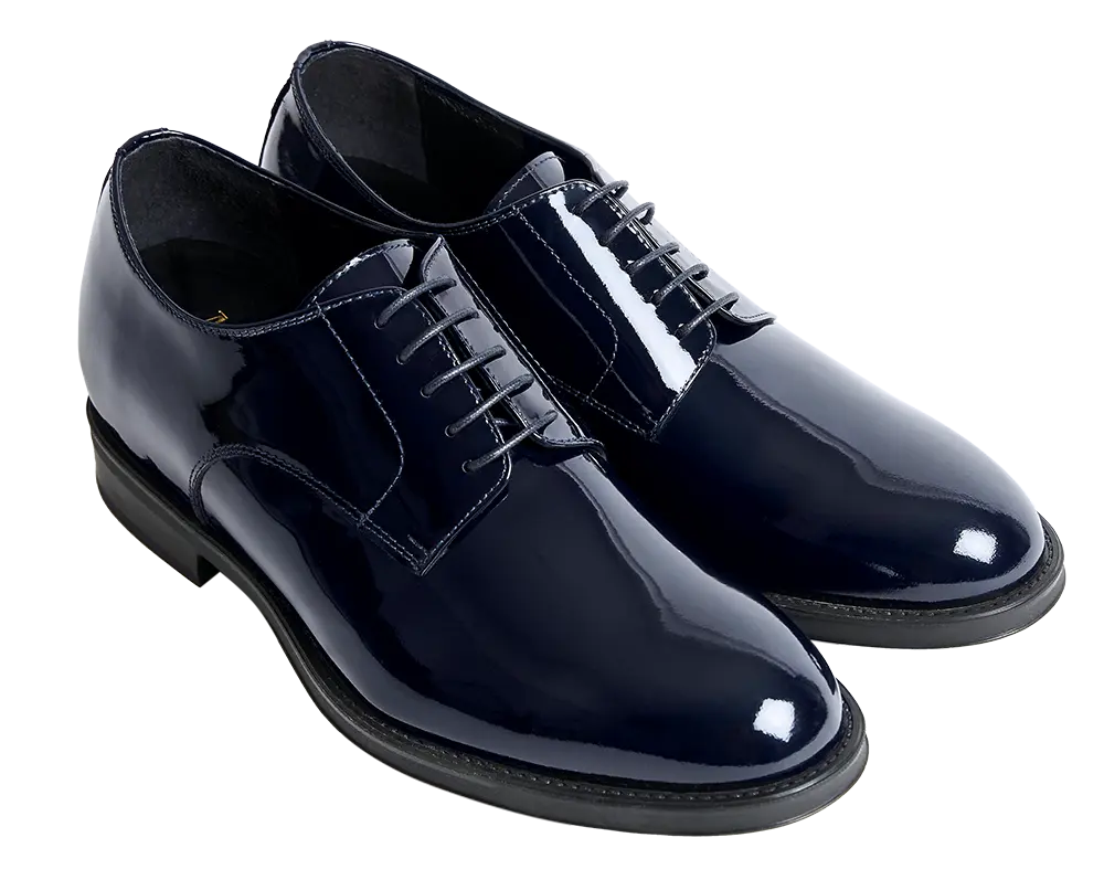 Bagnoregio — Scarpe Eleganti Blu Da Uomo, immagine 1