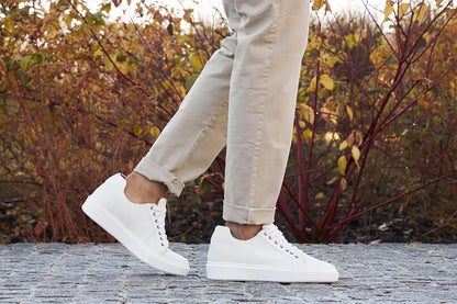 Amalfi — Sneakers Bianche Da Uomo, immagine 6