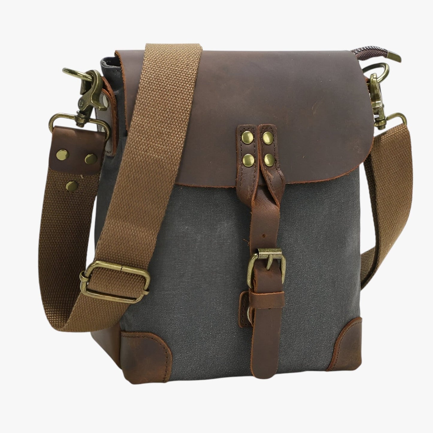 Borsa Messenger Multicolore In Tela Donna — Assisi, immagine 7
