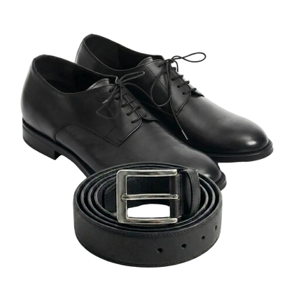 Maddalena — Scarpe Eleganti Nere Da Uomo, immagine 3