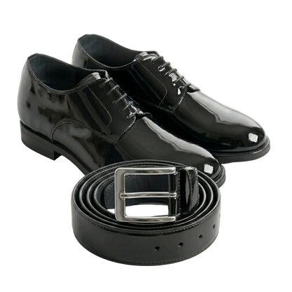 Bagnoregio — Scarpe Eleganti Nere Da Uomo, immagine 6