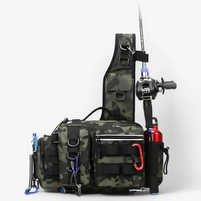 Borsa Da Pesca Multicolore Multitasche Uomo — Garda, immagine 2