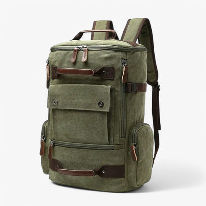 Zaino Porta Laptop Blu Multitasche Uomo — Brera, immagine 13