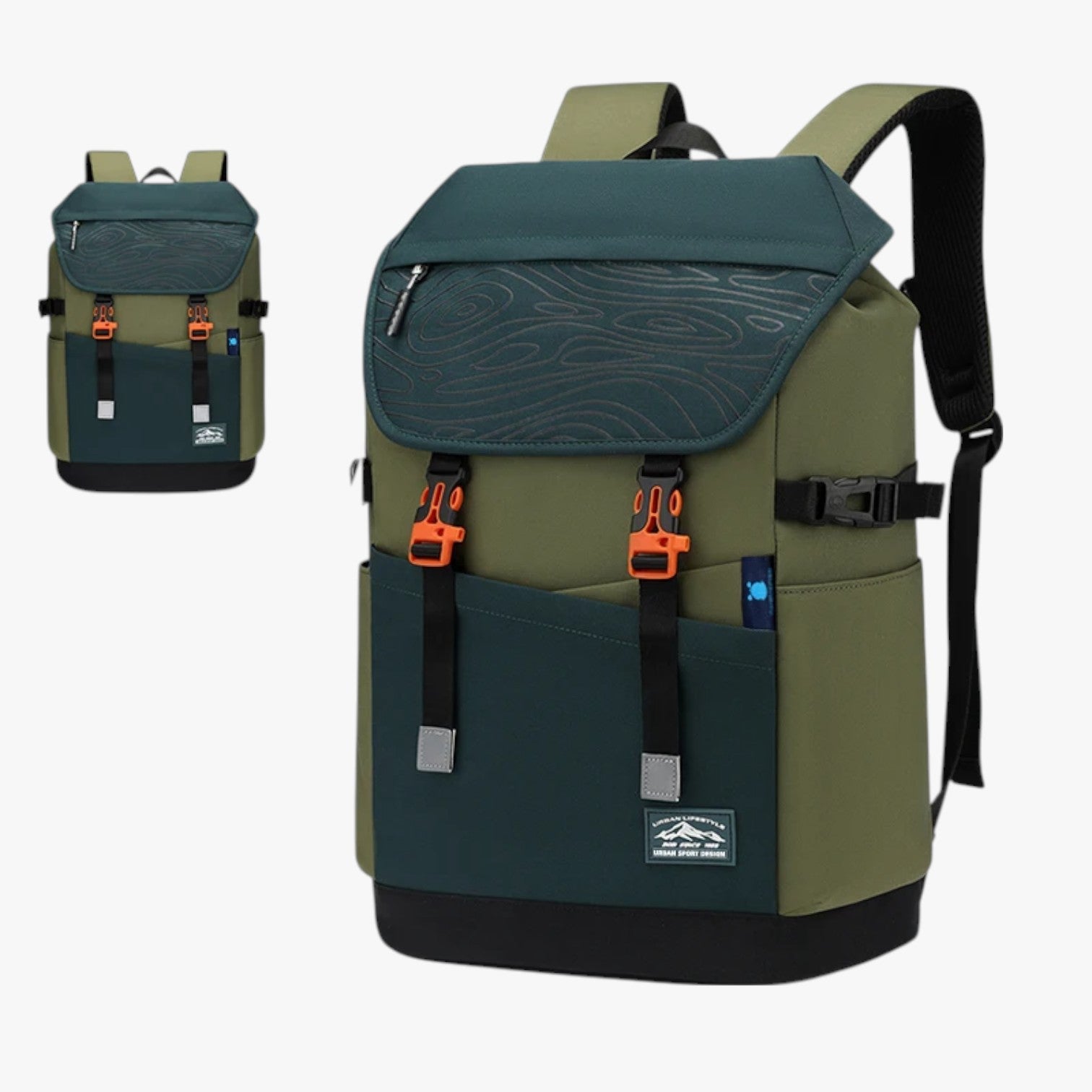Zaino Outdoor Multicolore Da 40 L Uomo — Avventura, immagine 3