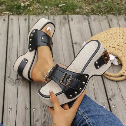 Rebel — Sandali Platform Da Donna, immagine 6