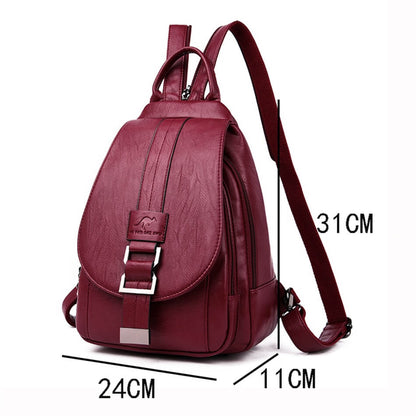 Zaino Multicolore Con Patta Donna — Bellagio, immagine 5