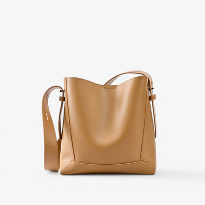 Borsa Tote Marrone Capiente Donna — Amelia, immagine 5