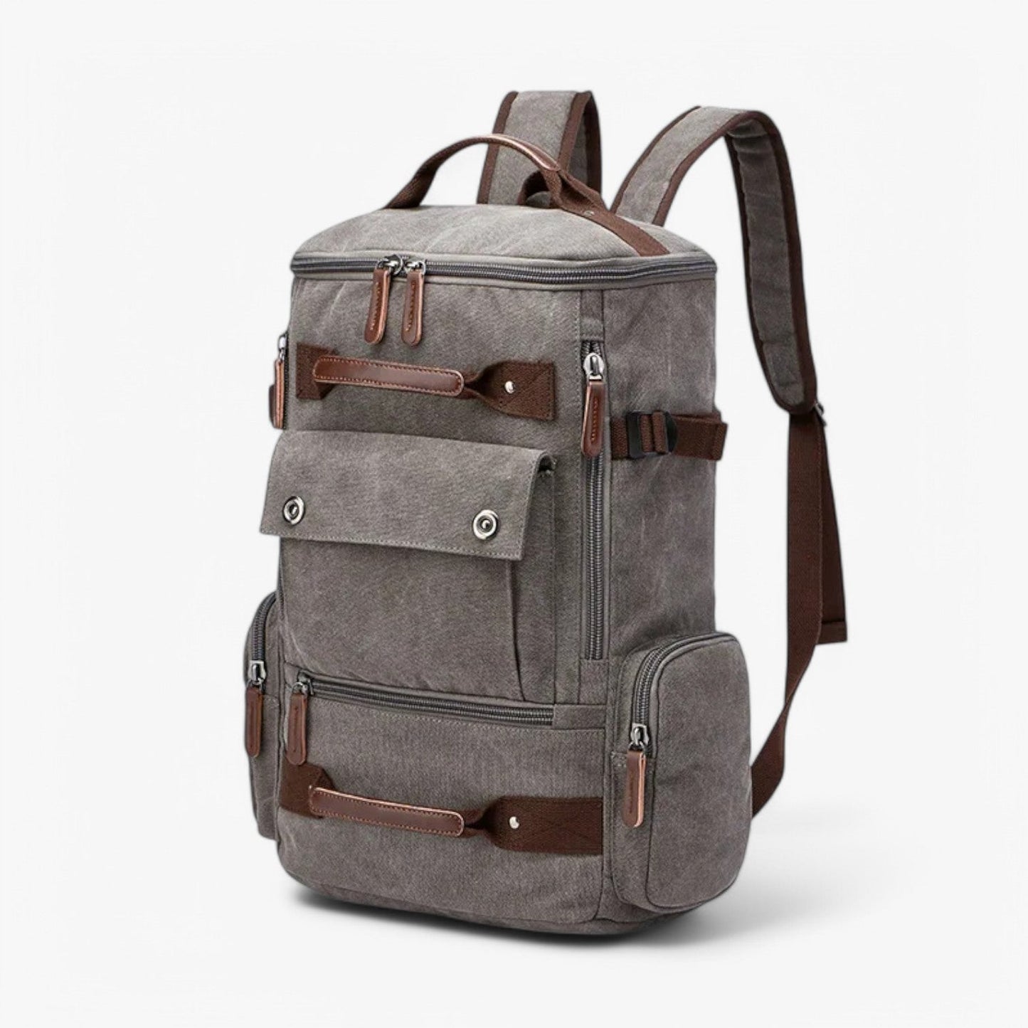 Zaino Porta Laptop Blu Multitasche Uomo — Brera, immagine 12