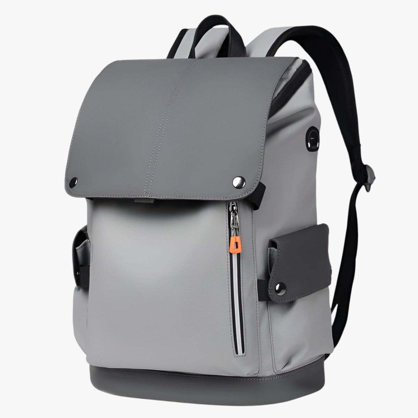 Zaino Multicolore Porta Laptop Con Patta Uomo — Ufficio, immagine 7