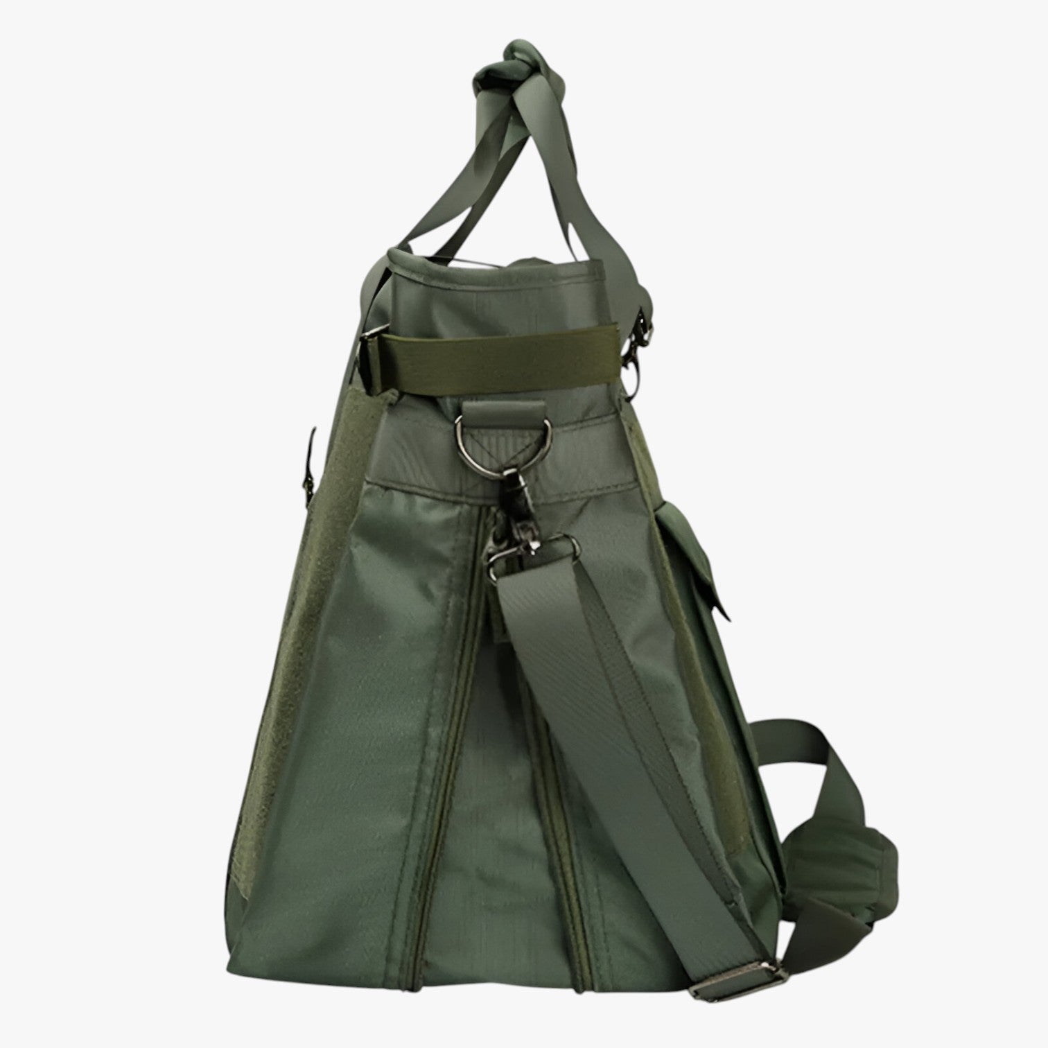 Borsone Da Viaggio Verde Pieghevole Unisex — Brindisi, immagine 4