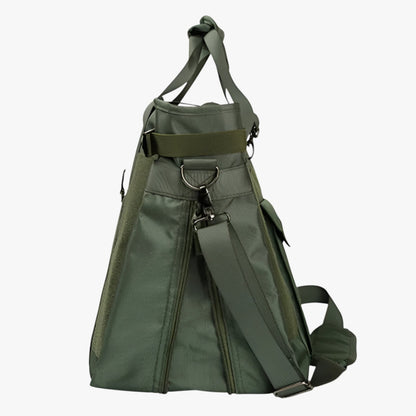 Borsone Da Viaggio Verde Pieghevole Unisex — Brindisi, immagine 4