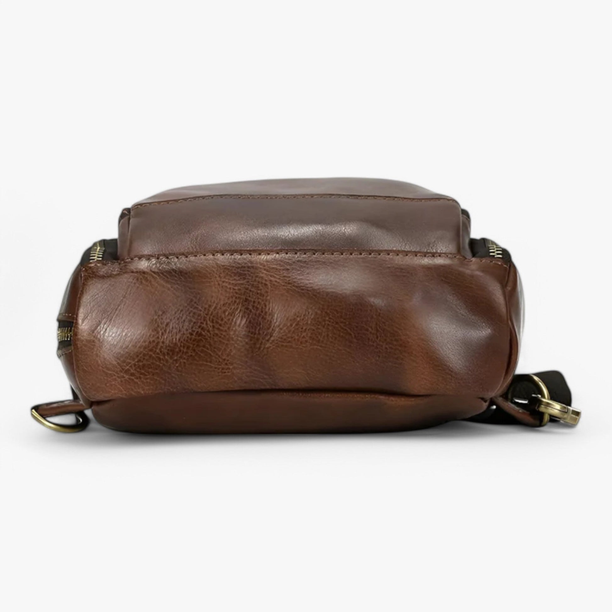 Borsa Da Petto Marrone Multiscomparto Uomo — Tempo, immagine 5