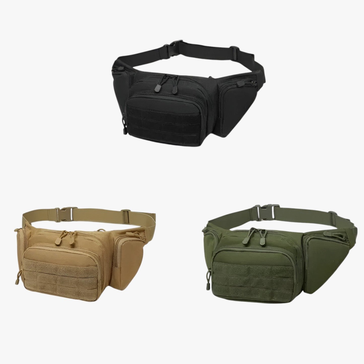 Marsupio Tattico Multicolore Multitasche Uomo — Outdoor, immagine 7