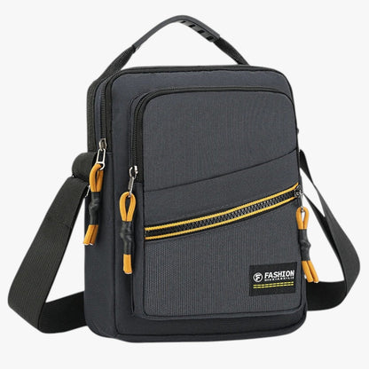 Borsa Messenger Multicolore Compatta Uomo — Trento, immagine 9