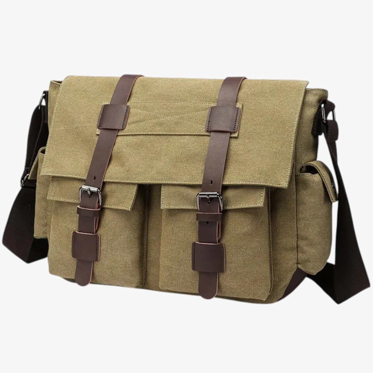 Borsa Messenger Multicolore In Tela Uomo — Pisa, immagine 1