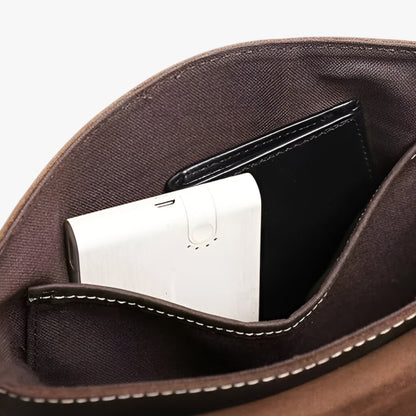 Borsa Messenger Multicolore Con Patta Unisex — Monza, immagine 7