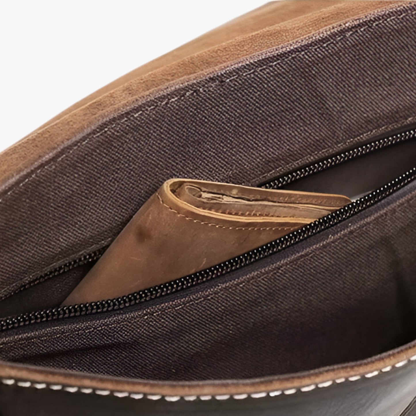 Borsa Messenger Multicolore Con Patta Unisex — Monza, immagine 8