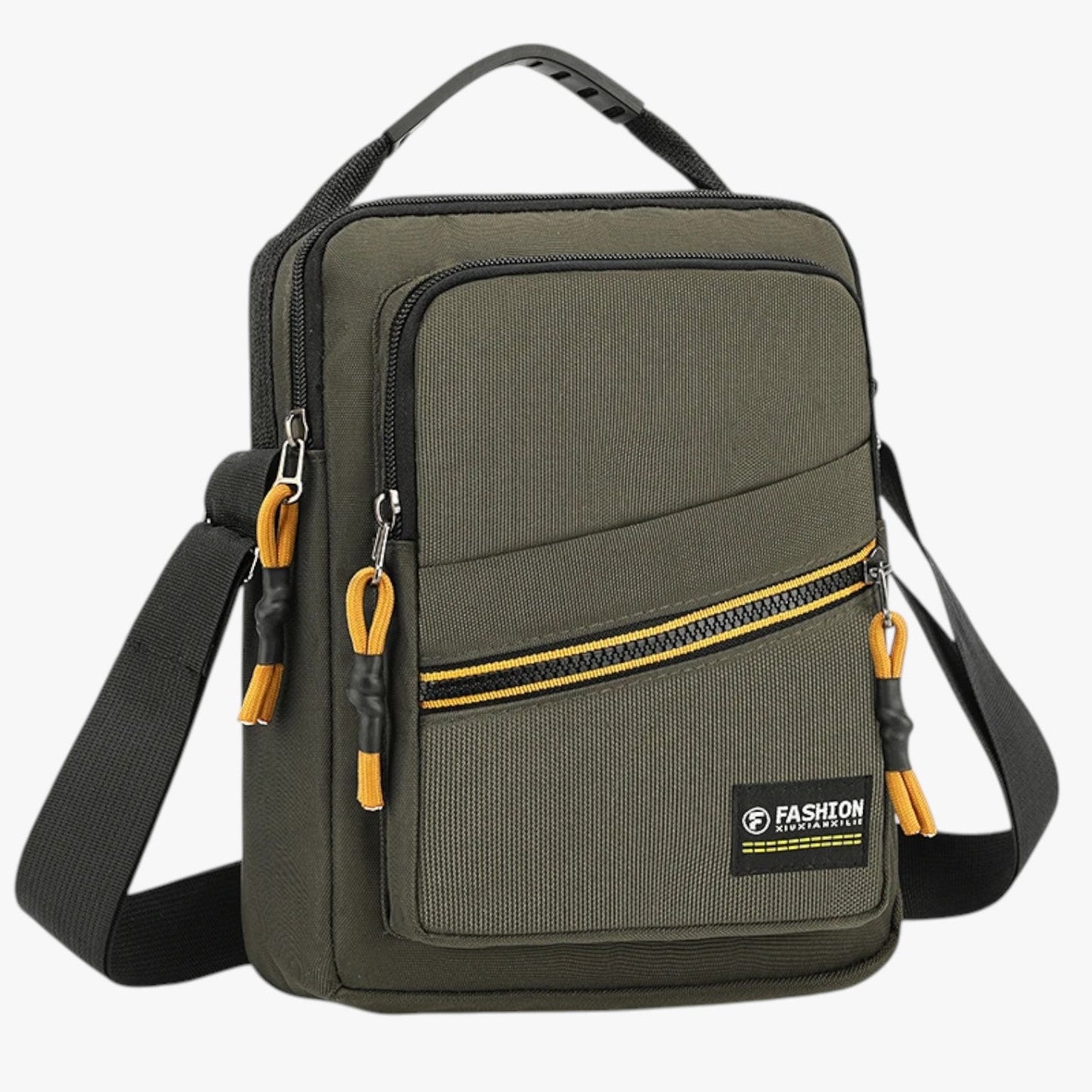 Borsa Messenger Multicolore Compatta Uomo — Trento, immagine 10
