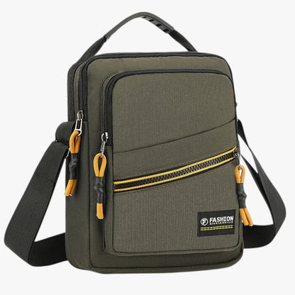 Borsa Messenger Multicolore Compatta Uomo — Trento, immagine 10