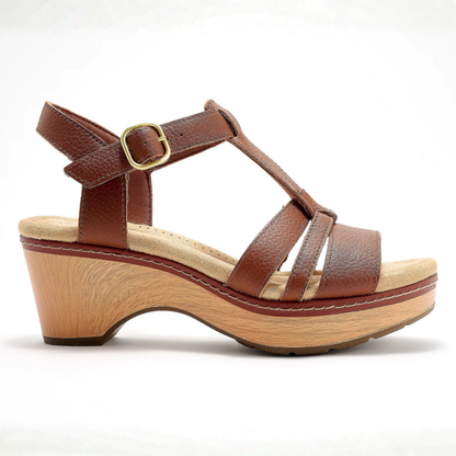 Olivia T-Strap Heeled — Sandali Slingback Da Donna, immagine 4