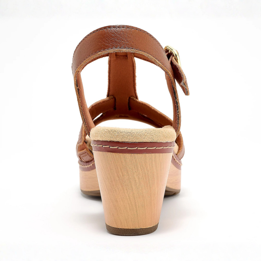 Olivia T-Strap Heeled — Sandali Slingback Da Donna, immagine 7