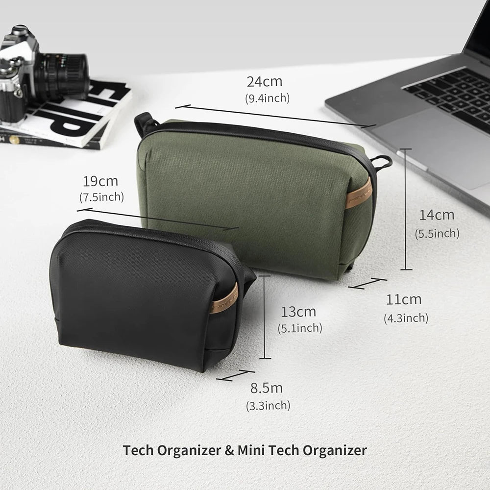 Organizer Tecnologico Nero Compatto Unisex — Tech, immagine 4