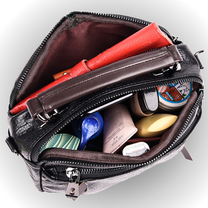 Borsa A Mano Multicolore Con Tracolla Donna — Armonia, immagine 2