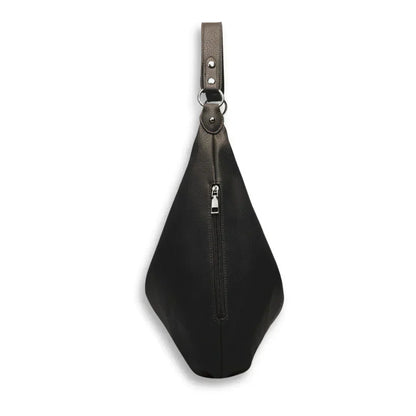 Borsa Hobo Bordeaux Capiente Donna — Maya, immagine 9