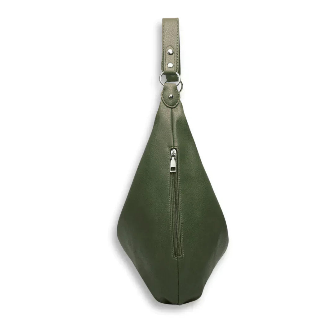 Borsa Hobo Bordeaux Capiente Donna — Maya, immagine 12
