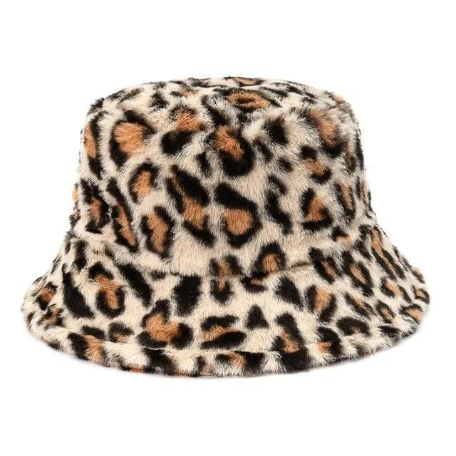 Cappello Bucket Multicolore Animalier Donna — Inverno, immagine 13